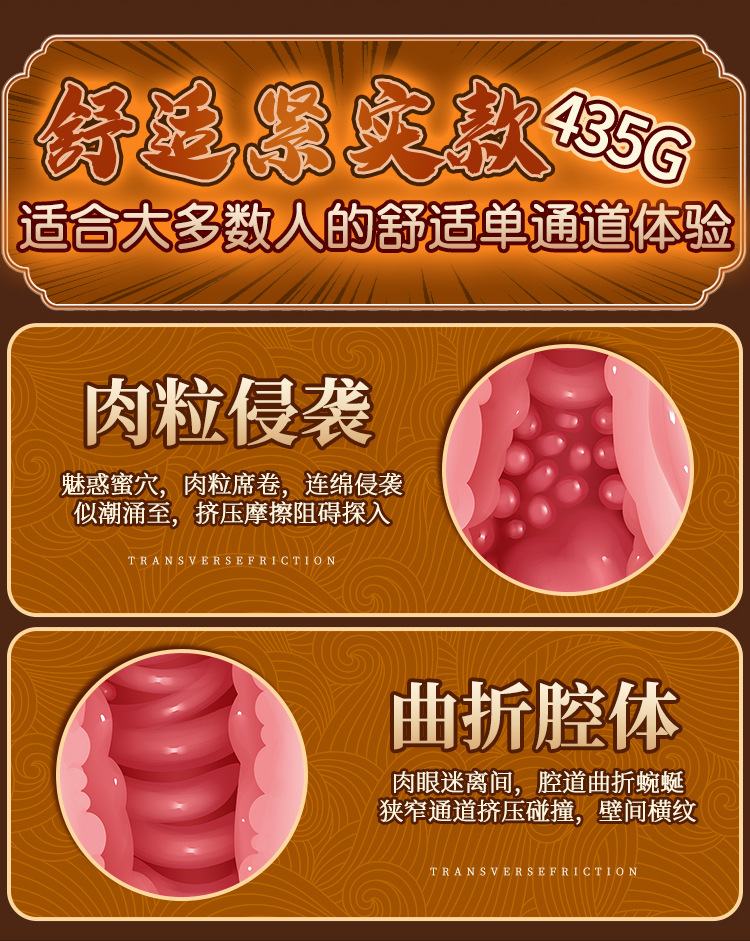 Jiu Guoai Trend Series Manual Masturbator Cup TPE Inverted Mold Half-Body Doll Flesh — detail image 12