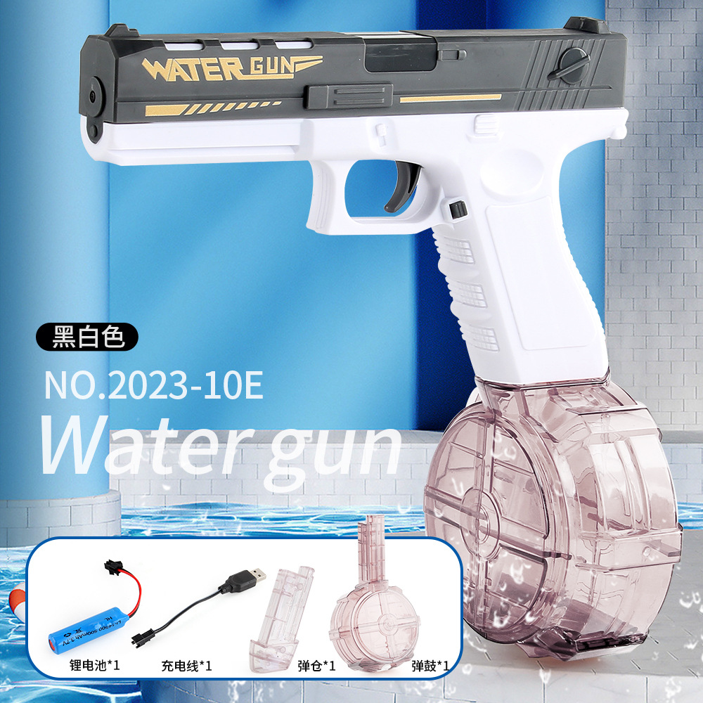 2023-10E pistola de agua blanco y negro 268,4G