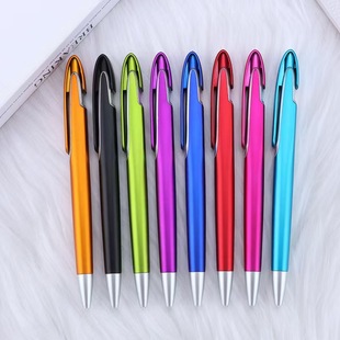 Manufacturer Supplies Wide Pen Clip Ballpoint Pen with Large Hooks That Can Be Printed with Logo Pen Advertising Pen Gel Pen Qr Code