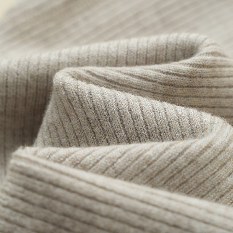 Quần len cashmere nam lưng cao dày ấm — Màu xám đậm của nam giới chi tiết 18
