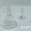 玻璃加料漏斗液体或固体加料 抽滤漏斗磨口三角漏斗加液固体 漏斗|ms
