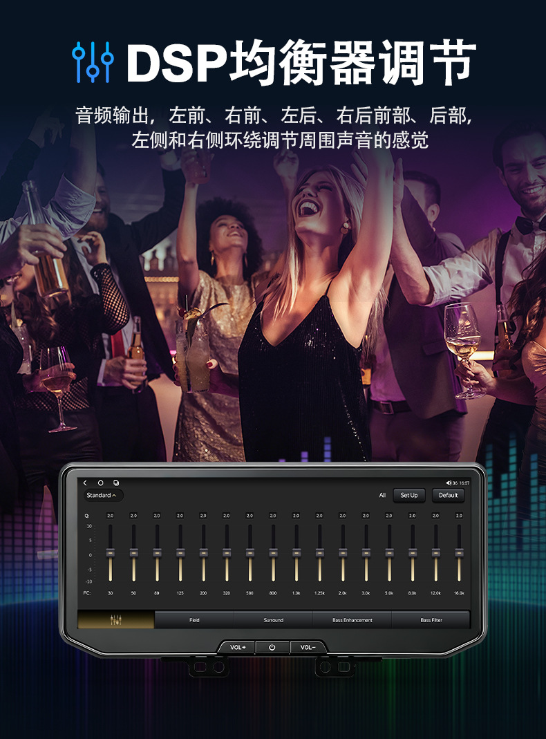 Suitable for Toyota Hilux 26 models, a large-screen Android display with carplay navigation system