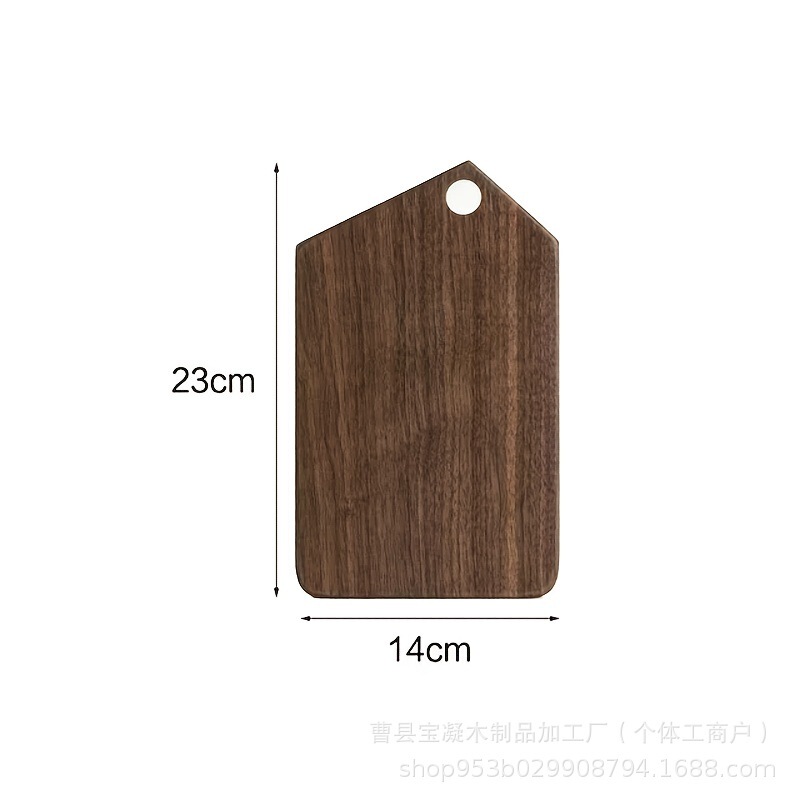 国境を越えた不規則な黒胡桃まな板パン板木製キッチン焙煎用品家庭用両面チーズ板|undefined