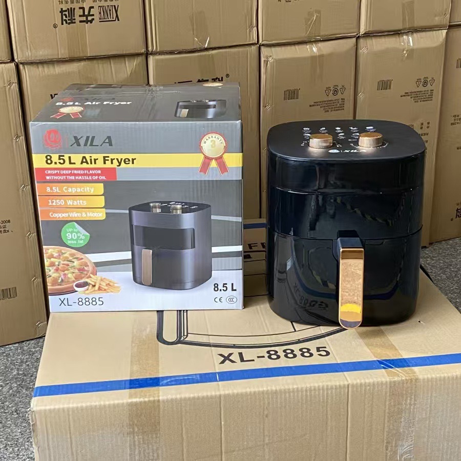 Foreign trade cross-border English European standard air fryer multifunctional potato chip machine 6L large capacity electric oven electric fryer manufacturers