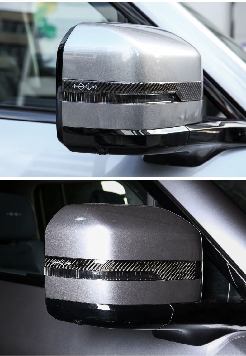 Equation Leopard 5 Rearview Mirror Anti-Collision Strip, Anti-Scratch Protection Car Sticker, Rearview Mirror Adhesive Strip, Decorative Accessories