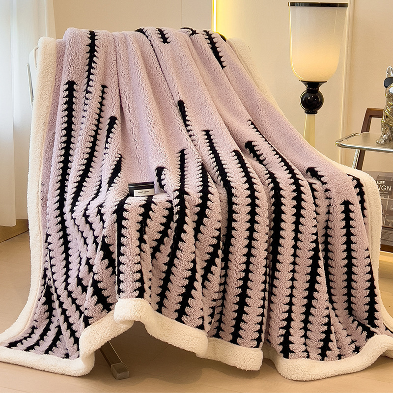 Coral mantas de peluche sofá mantas de invierno de oficina siesta mantas de aire acondicionado mantas pequeñas mantas fabricantes al por mayor