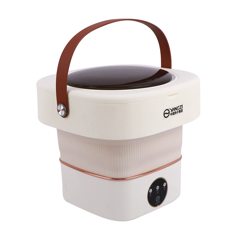扬子 4.5L folding washing machine socks underwear mini small washing machine baby clothes washing machine in stock