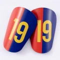 8*5cm (XS) Red Blue Dark Yellow Number 19 Shin Guards