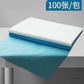 加厚一次性垫脚巾防水防油纸足浴毛巾美甲巾凳巾美容院按摩床枕巾