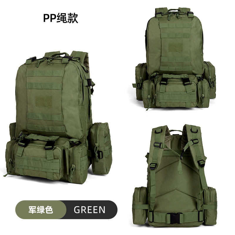 Военный зеленый (в стиле полипропиленовой веревки)