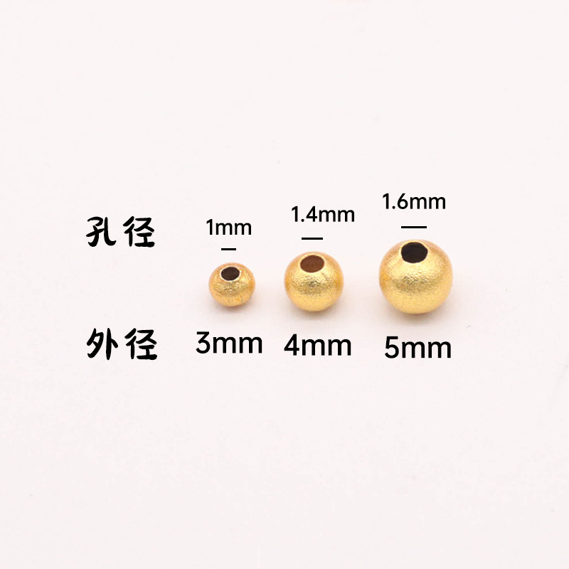 Copper plated with sand gold