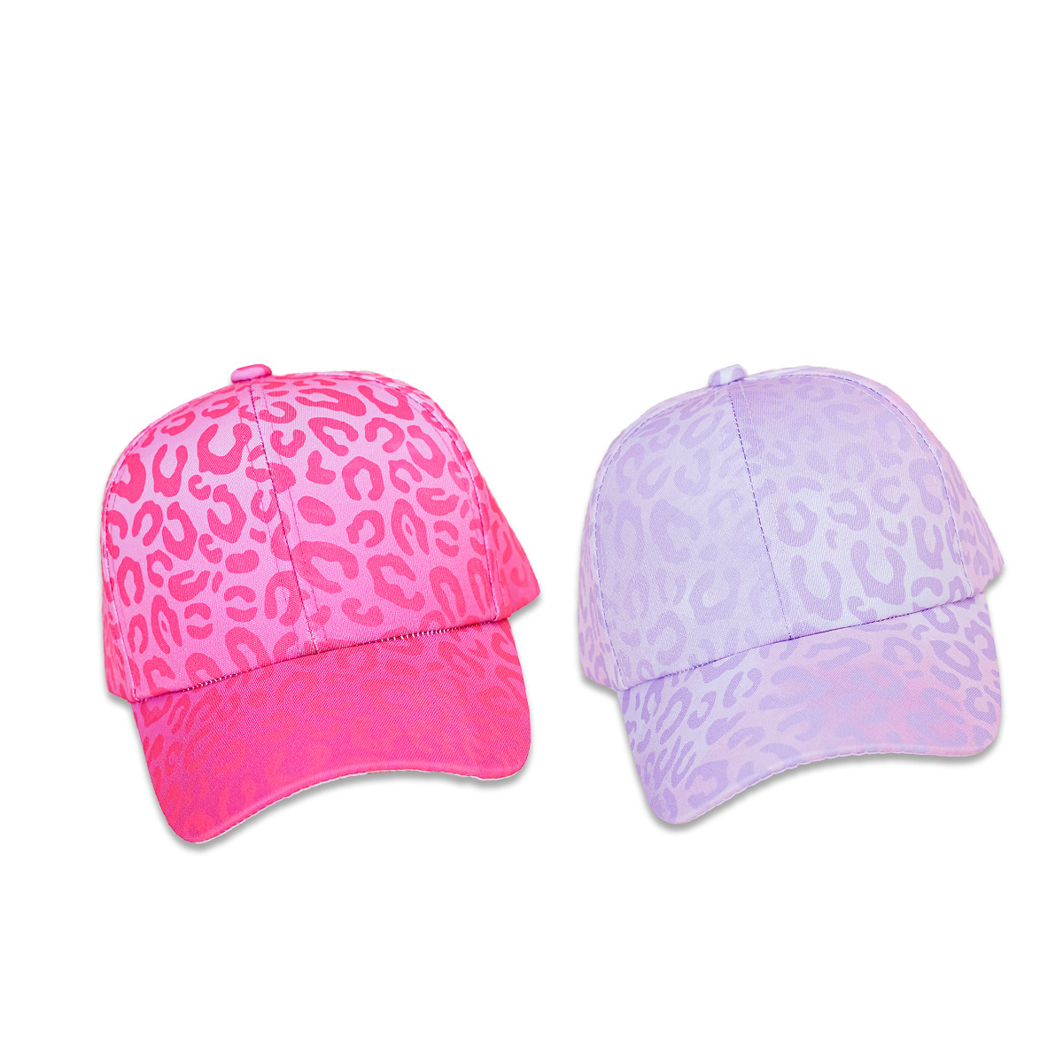 Children's Female Wide Brim Leopard Print Peaked Cap display picture 3