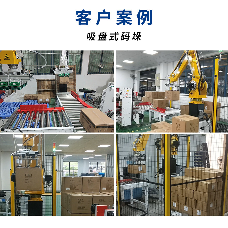 パレタイザー 50kg小型家電用紙箱封緘機 吸盤式パレタイザー 成都パレタイザー包装ライン|undefined