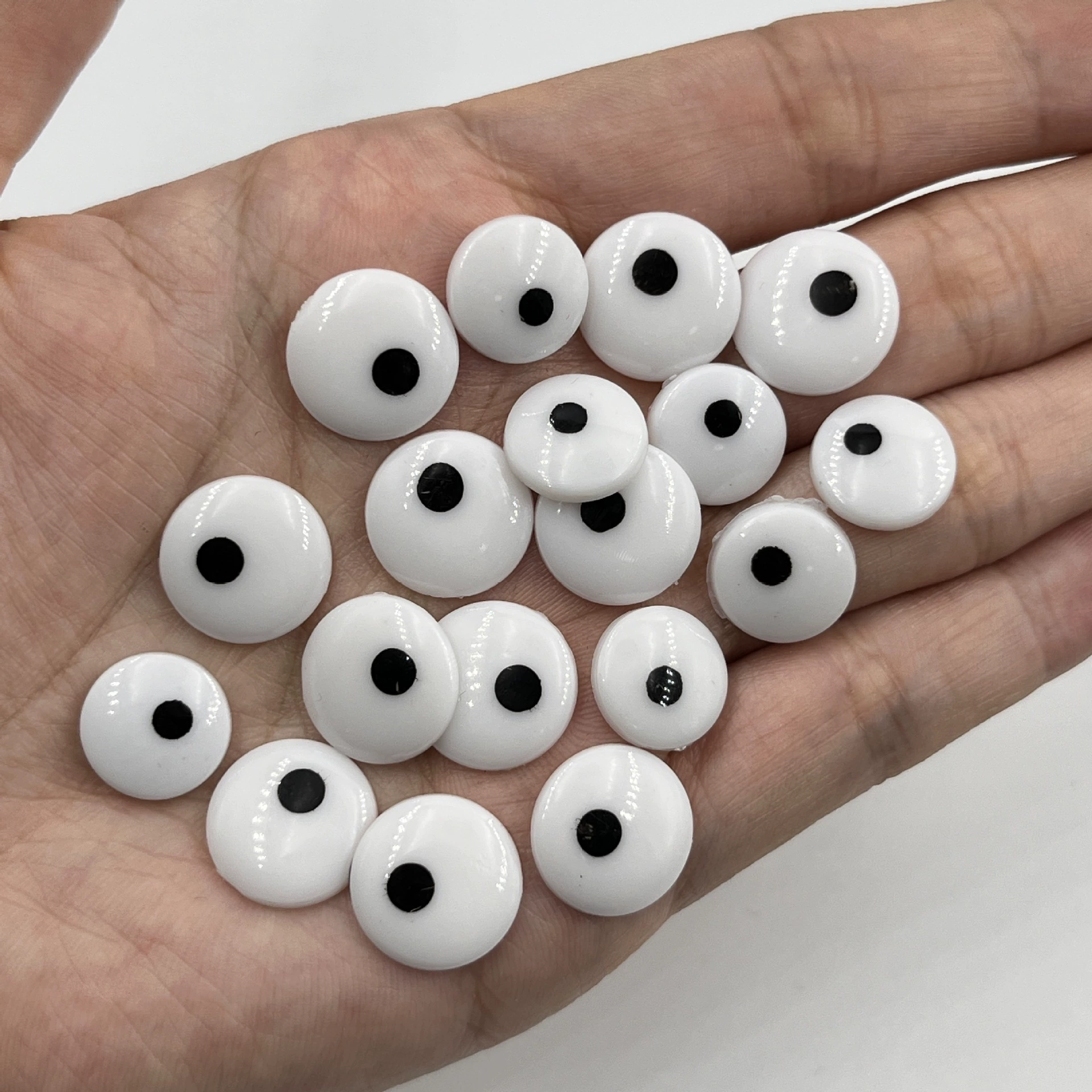 12/14mm волосатые шарики глаза кокуриные глаза дыры обувь цветочные туфли пряжки Аксессуары ручной работы шерстяной ручной работы оптом