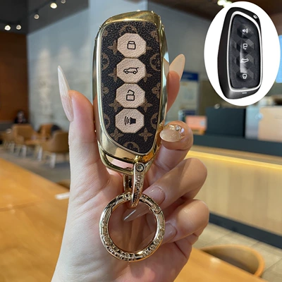 Car key bag Cover H6L Xiaolong Max Second - haval-c-smart-key-cover-trendy-ring