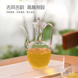 煮茶泡绿茶壶高硼硅贵妃透明点茶玻璃手执壶茶具套装温酒壶手作
