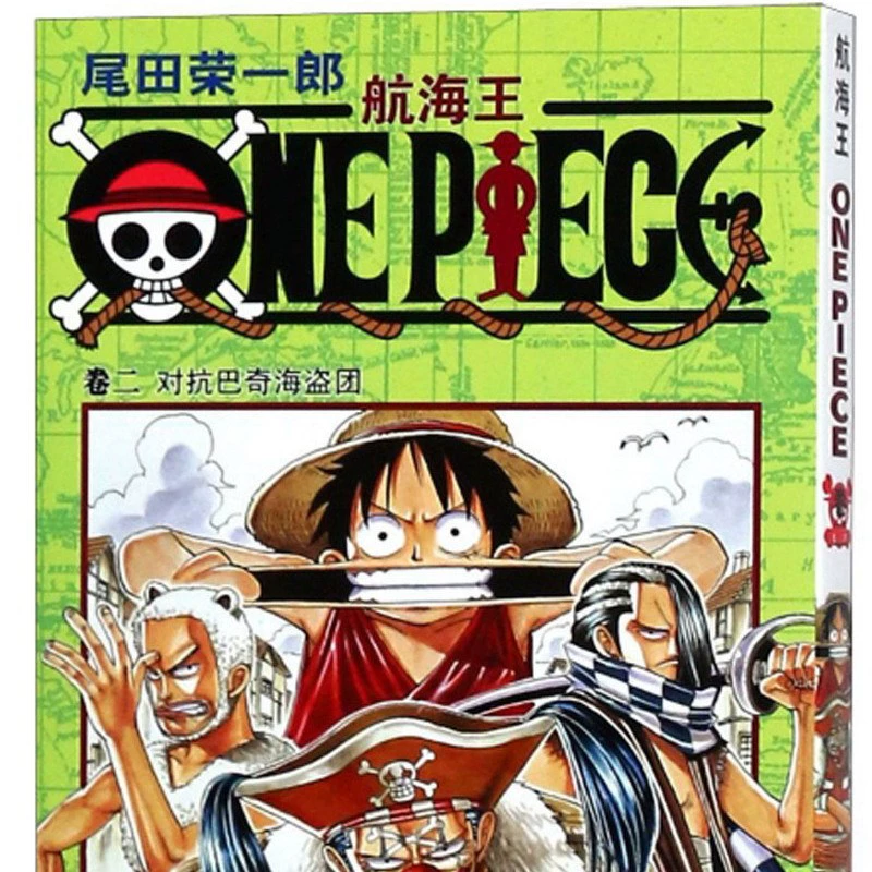 Подлинная манга-серия One Piece 1-108, аниме с горячей кровью, японский комикс, двумерная японская анимация