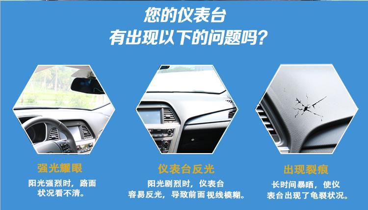 2019 New Model Mitsubishi Outlander Dashboard Sunshade Mat Front Center Console Sun Protection Heat Insulation Cloth Sunshade Mat