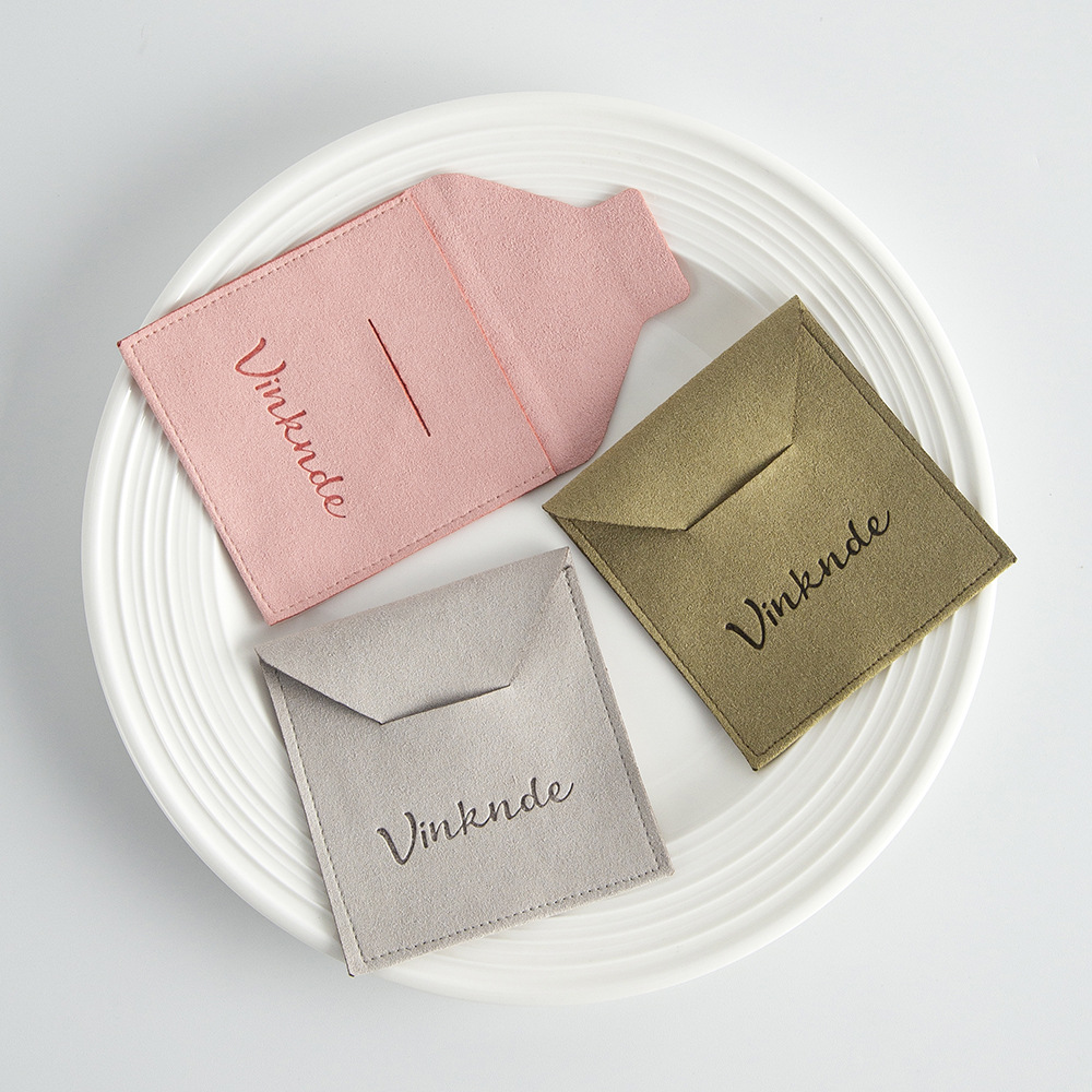 1 Pieza Franela Elegante Estilo Simple A Diario Letra Bolsas Embalaje  Joyería display picture 6