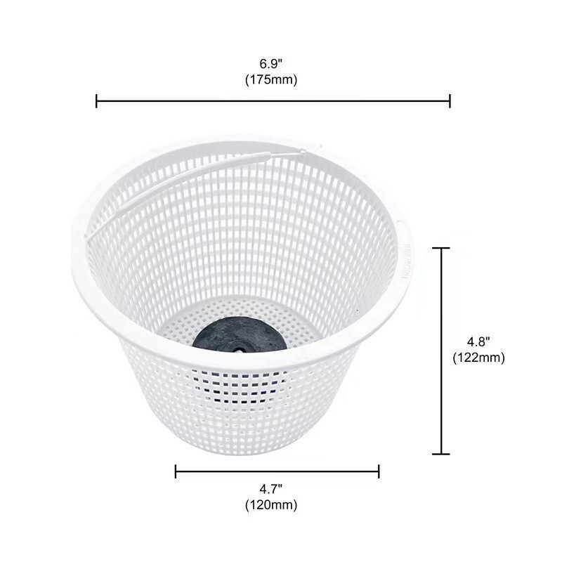 Suitable for Sp1070 7/ 8inch Pool Cleaning Skimmer Replacement Pump Basket Cleaning Accessories Filter Basket