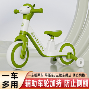 Children's Alpaca Balance Car 1-3 Years Old Kidsren's Anti-Rollover Scooter Toddler Tricycle Male and Female Baby Scooter