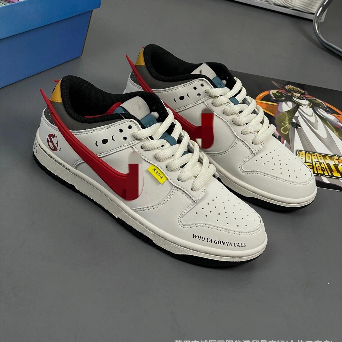 Dunk Low Skate Shoes Saint Series - Saint Seiya Low-Top Sports Skate Shoes for Men and Women