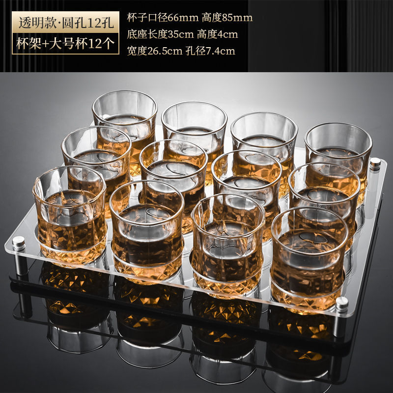 Elegancia negra 227ml taza de diamante estrella 12 + porta taza