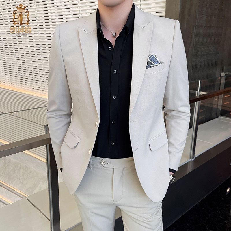 Special Offer Men's Casual Suits Spring and Autumn Jackets Small Suits Young Handsome Fashion Versatile Single Suit Trendy Tops