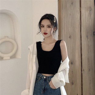 (Wholesale), summer short tank top, base underwear as outerwear, lifting effect