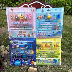 六一兒童節禮物創意小禮品文具套裝 公仔頭鉛筆玩具禮盒筆盒禮包