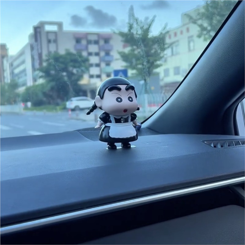 NIFTY MAID XIAOXIN BRAID CRAYON XIAOXIN 자동차 장식품 선물 휴대용 주변 장식품 자동차 인테리어 장식품