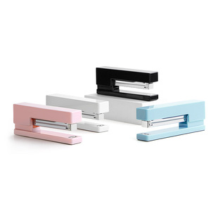 Stapler Creative Gift Cross-border Set Labor-saving Stapler Mini Office Supplies Medium Size Stapler Thickened