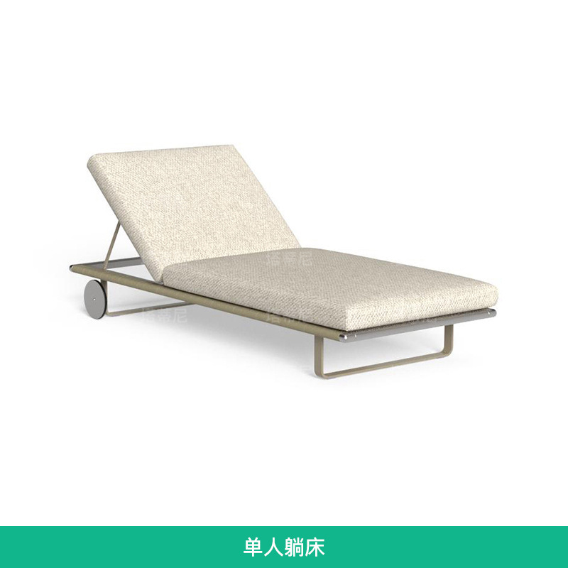 Sofá de tejido de cuerda al aire libre patio villa terraza diseñador de muebles jardín al aire libre impermeable sofá de ocio
