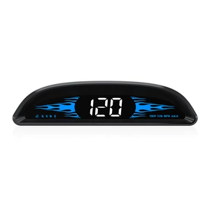 Universal Car HUD Head-Up Display Beidou GPS Car Driving Direction Time Display Cross-Border New Model