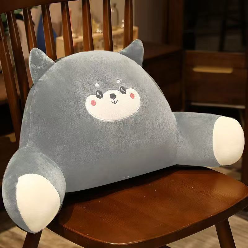허스키 허리 베개
