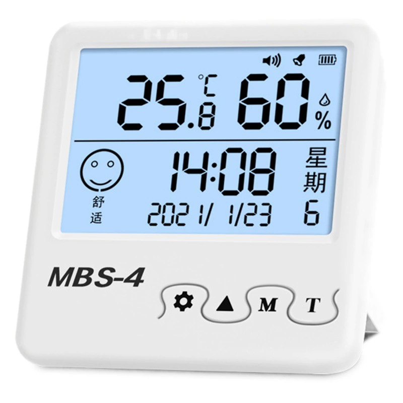 Электронный термометр для дома Высокая точность Детская комната Электронный цифровой дисплей Будильник сухой влагомер на заказ