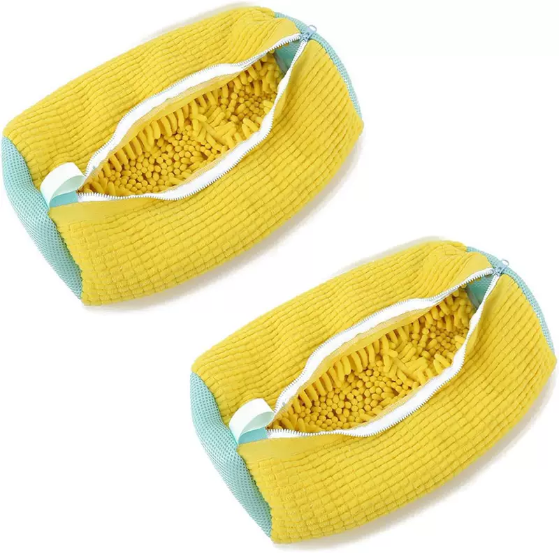 Amazon's new lazy laundry bag cylindrical washing machine polyester cotton washing bag shoe protective shoe prevent deformation washing bag