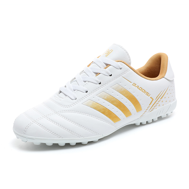 Zapatos de fútbol de clavos largos, zapatos de entrenamiento de moda para adultos anti-deslizante de altura baja para hombres y mujeres, zapatos deportivos de tamaño grande, ventiladores y amortiguadores