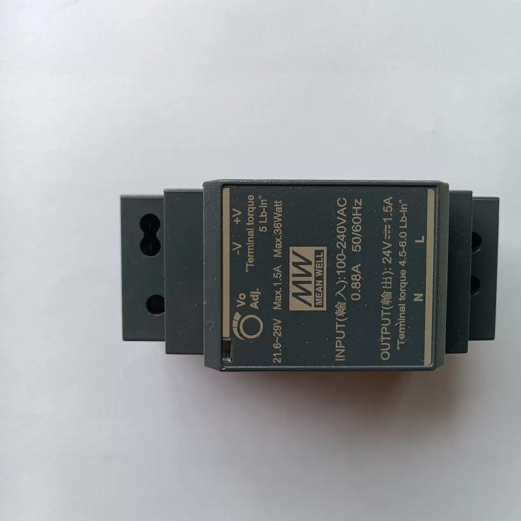 Новый оригинальный HDR-30-24 питания Mingwei Rack