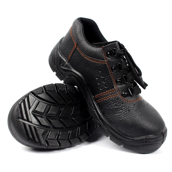 代尔塔301509安全鞋 夏季真皮防砸轻便透气钢包头耐磨工作劳保鞋