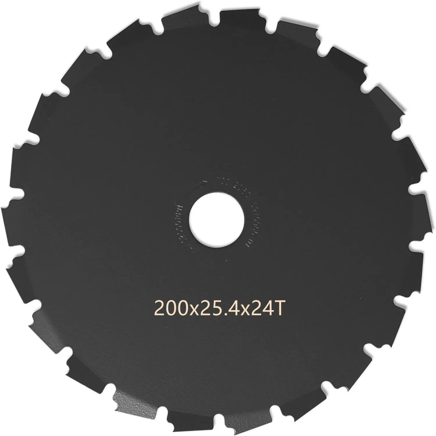 割草机刀片8寸淬火锰钢锯树锯片200*24T22T适用富世华斯蒂尔割灌