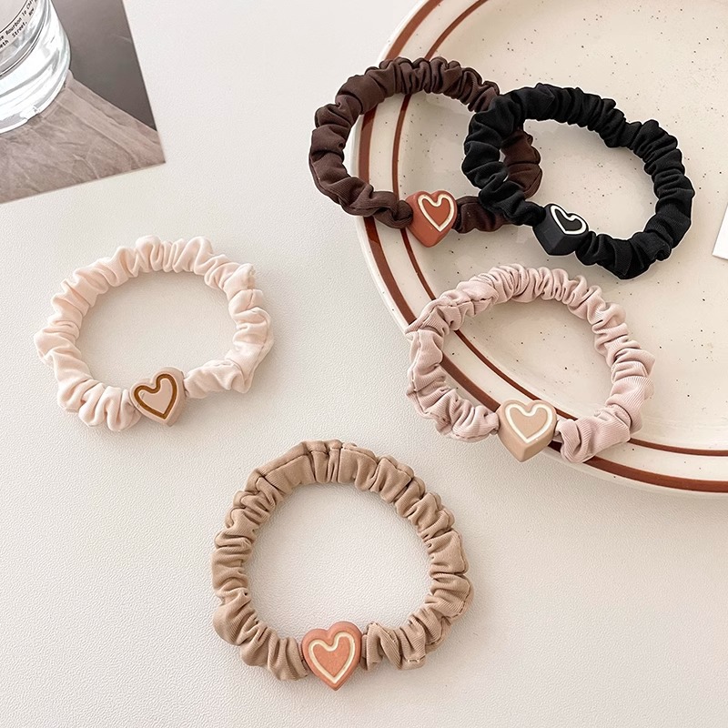 Temperamento simple atado cabello de cabello, adornamiento de cabello de alta elasticidad, banda de goma duradera 2025, nuevo tipo de cuero de cabello no dañado