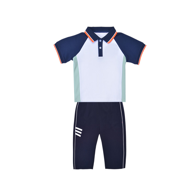 瀾洋貝小学校卒業シーズン幼稚園服装クラス服制服小学生夏服中学生オーダーメード夏|undefined