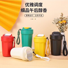 新しい八角形コーヒーカップ、316ステンレス鋼製断熱カップ、見栄えの良い男女兼用ウォーターカップ、ポータブルカップギフト