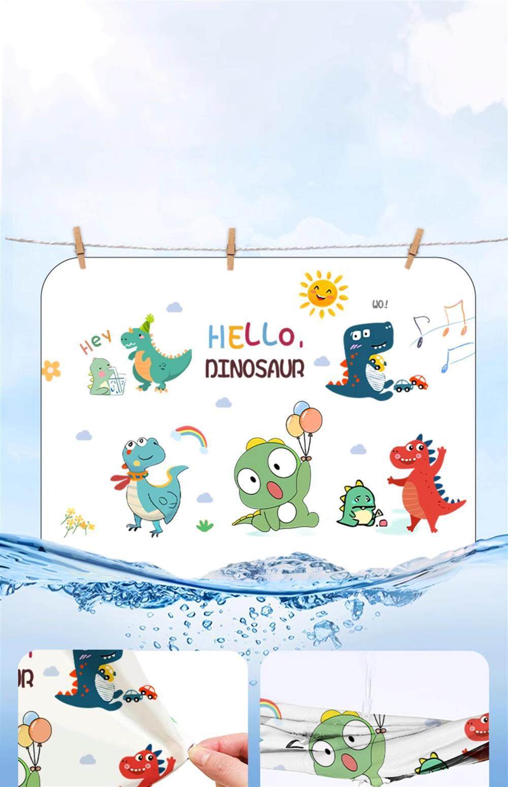 Car Sunshade Curtain, Car Window Track, Sun Protection and Heat Insulation, Baby Curtain, Car-Mounted Children's Side Window Privacy Blackout Curtain, Cartoon Design