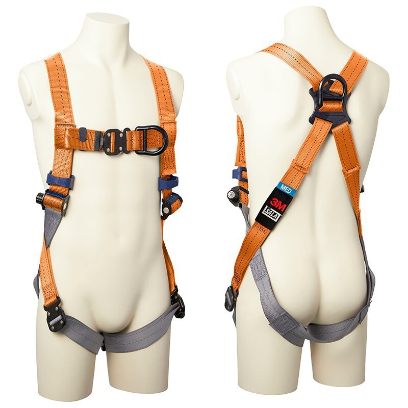 3M kbit trabajo aéreo cinturón de seguridad de escalada anti-caída al aire libre electricista resistente al desgaste Negro naranja cinturón de seguridad