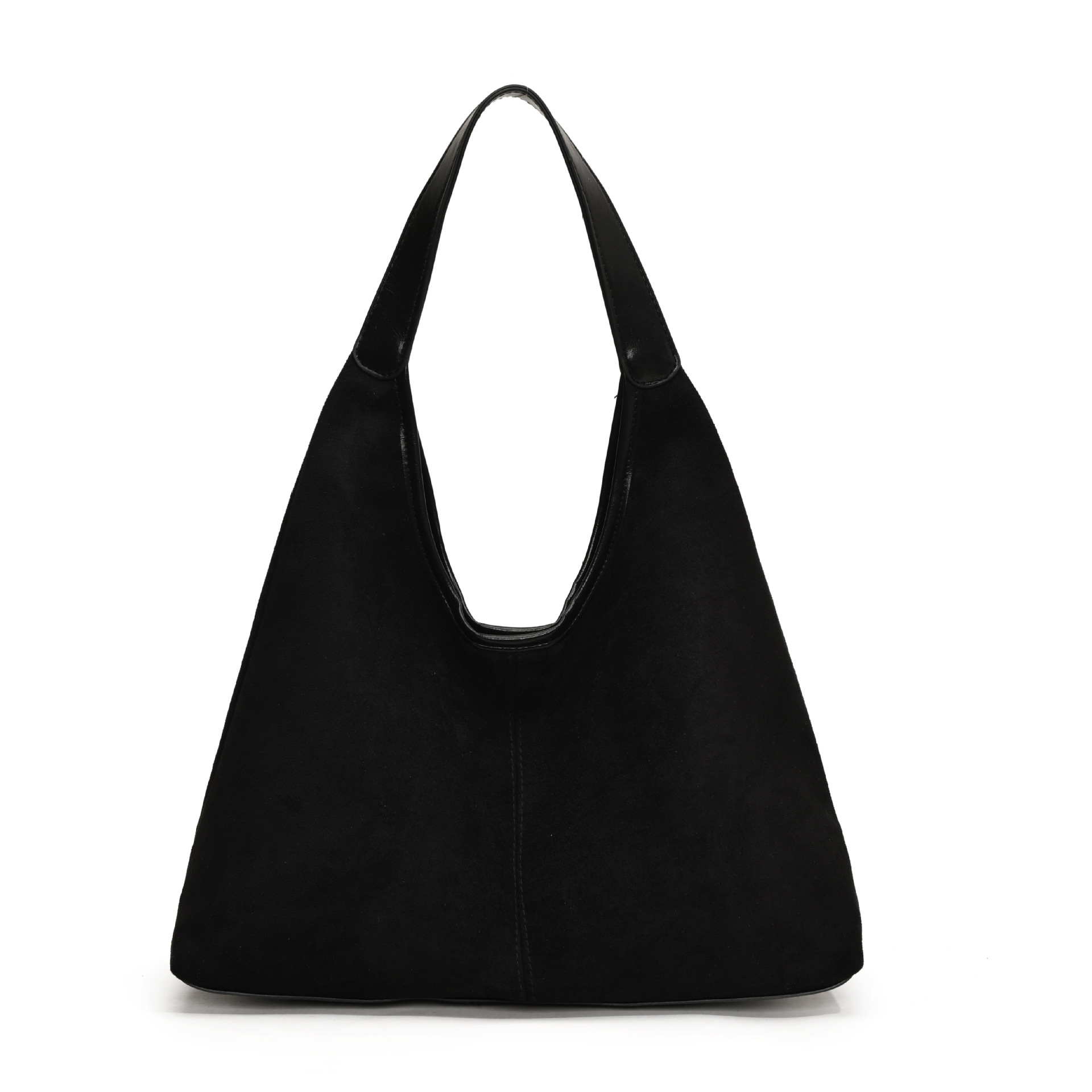 Popular bolso tote de gran capacidad mate para mujer 2024 otoño e invierno nuevo bolso de hombro simple de cercanías bolso tote de moda