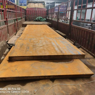 Q235NHB耐候钢板加工预埋板钢护筒 景观锈钢板重庆厂家批发