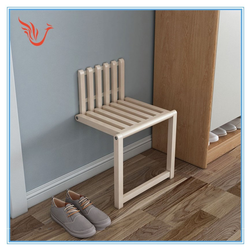 Solid wood fashion hidden shoe stool shoe cabinet side is easy to…