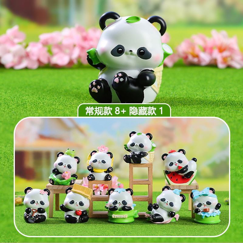 网红暹罗小豆丁盲盒玩具代发卡通可爱解压玩具创意潮玩手办摆件|undefined